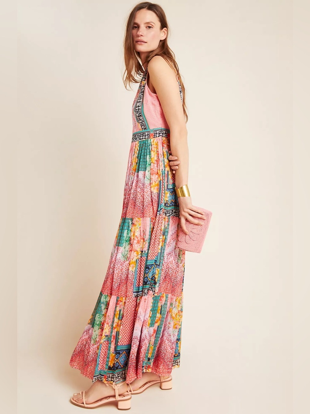 Bhanuni by Jyoti Anthropologie Alessandra Maxi Dress - Picture 4 of 10